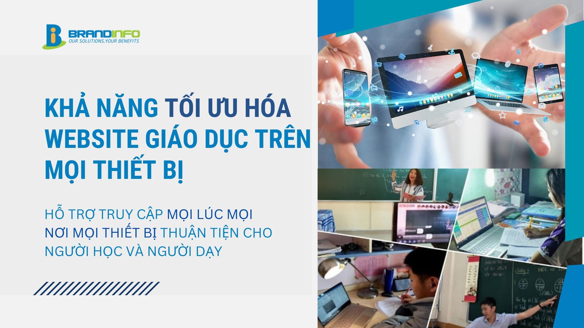 khả năng tối ưu hóa website giáo dục